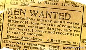 The dangers of such an expedition were known to Shackleton and his hardy band of volunteers at the onset of the expedition but volunteering for such perilous trips was a way to earn to rapid promotion in the Royal Navy and British Army at that time