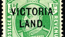 1911-1913 Victoria Land ½d green