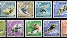 1968 Mahra State (South Arabia) - Winter Olympics, Grenoble, France