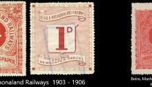 1903-06 Beira, Mashonaland & Rhodesia Railway stamps
