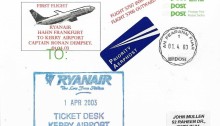 2003 Frankfurt Hahn-Kerry (Ryanair) 1st April 2003