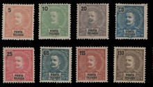 1897-1905 Ponta Delgada, Azores, Portugal (mixed short sets)