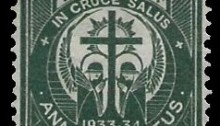 1933 Holy Year - 2d Pearl-Green