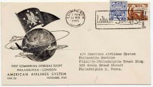 1945 Limerick-Philadelphia (American Airlines) 24th November 1945