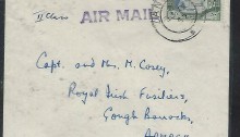 1957 Zanzibar to Armagh, Northern Ireland