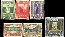 1908 -1916 Austro-Hungarian Empire - Set of 6 Key Issues